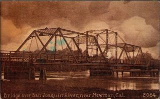 (119n) Newman Ca: Bridge Over San Joaquin River