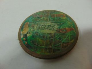 Vintage Button Pin - Back Tmnt Teenage Mutant Ninja Turtles Pizza Attack Dudes 3 "