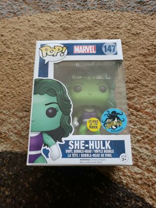 Funko Pop Glows In Dark She Hulk 2016 Stan Lee 