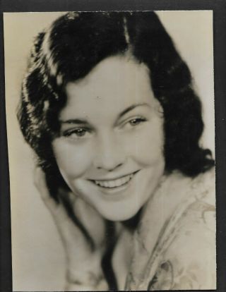 Press Photograph 1930 Movie " Just Imagine " Maureen O 