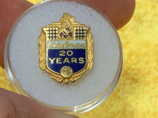 Eshelman 20 Year Service Award Pin.  Very Cool.