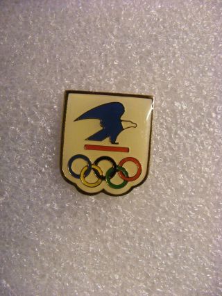Vintage Usps Postal Service Olympics Collectible Olympic Tie Tack Hat Lapel Pin