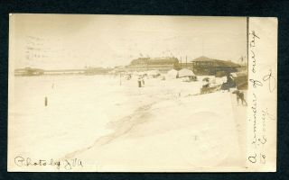 Interesting 1903 Rppc Of Coney Island Ny