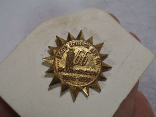 Vintage 1952 Sears Roebuck & Co 66th Anniversary Pin - Screw Back - Crafter 