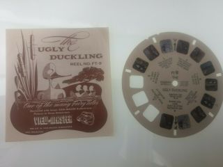 viewmaster reels - Three Little Pigs,  Little Black Sambo,  Ugly Duckling 3