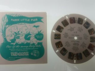 viewmaster reels - Three Little Pigs,  Little Black Sambo,  Ugly Duckling 4
