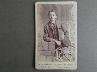 Cdv Victorian Photograph Of A Gent By The Cheapside Photo Co Of Southampton