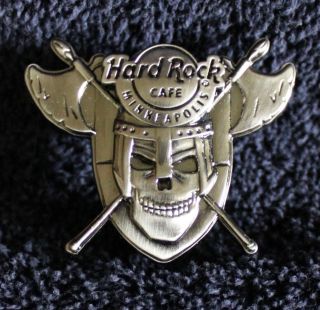 Hard Rock Cafe Pin - Limited Edition 500 - Minneapolis - Skull Series