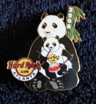 Hard Rock Cafe Pin - Atlanta 2008 Panda - Limited Edition 300