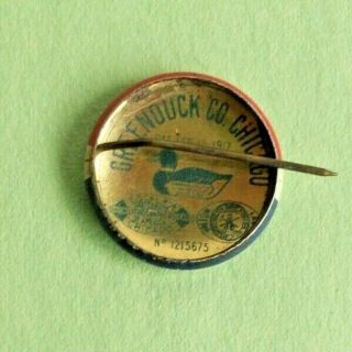 1924 Coolidge and Dawes Presidential Campaign Button Green Duck Co.  1917 2
