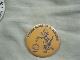 Vintage Alcona Class Of 71 Booster 1971