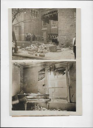 1919 Press Photo Philadelphia Pa Lady Of Victory Church Bombing 103