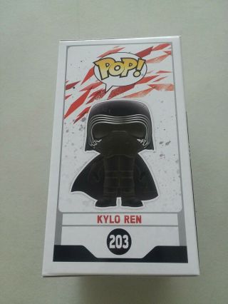 Funko Pop Kylo Ren Star Wars The Last Jedi Masked 203 Toys R Us Exclusive 2