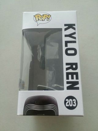 Funko Pop Kylo Ren Star Wars The Last Jedi Masked 203 Toys R Us Exclusive 4