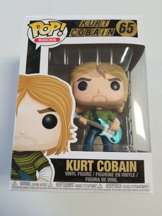 Funko Pop Music: Kurt Cobain (teen Spirit) Collectible Figure 65