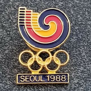 Olympic 1988 Seoul Korea Noc Pin