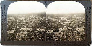 Keystone Stereoview Of An Aerial View Of Washington,  Dc From The 1930’s T400 Set