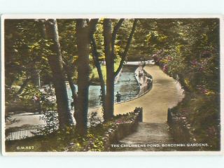 Old Rppc View Boscombe In Bournemouth - Hampshire & Dorset England Uk I3350