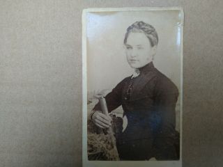 Cdv Carte De Visite Of A Lady By The Ap Company Of Aylesbury