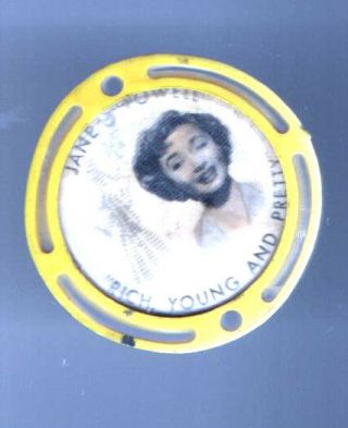 1950s Jane Powell Flasher Flicker Disc Singer Actress Musical Comedy