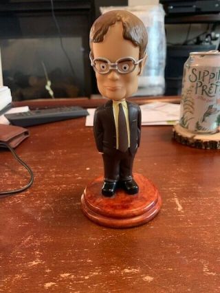 Nbc The Office Dwight Schrute Bobblehead (used/worn)