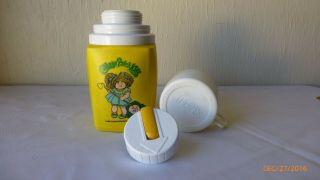 Vintage Cabbage Patch Kids Thermos 1983 8 Oz.  Stopper And Cup Collectible