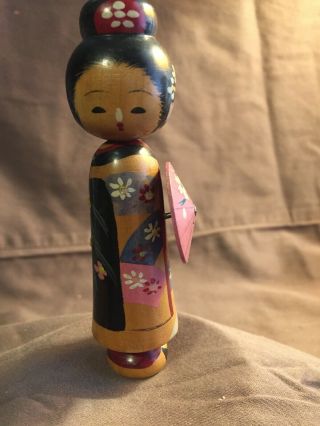 Antique Vintage Japanese/oriental/asian Bobble Head/nodder Girl Doll