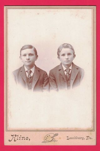 Antique Cabinet Card Photo 1800/1900 