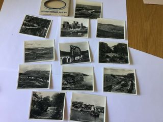 12 Small Photos In Of The Isle Of Man 1930/40 