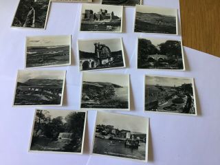 12 small photos in of the Isle of man 1930/40 ' s 3