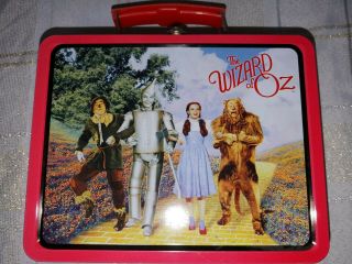 Wizard Of Oz Vintage Collectible Metal Lunch Box Tin 1998 Series 1 Like