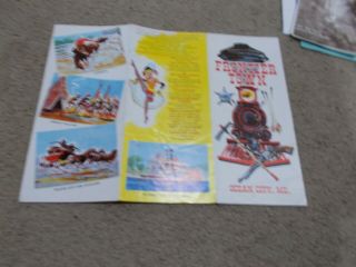 Vintage Frontier Town Ocean City Md.  Visitor Pamphlet