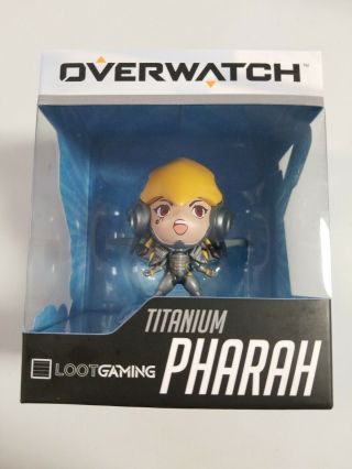 Overwatch Titanium Pharah Cute But Deadly Loot Crate Gaming Exclusive Figure