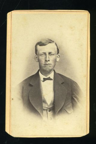Cdv Photo Of Man Great Suit By Taylor 