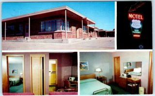 Carroll,  Iowa Ia Roadside Lincoln Highway Motel 71 - 30 Ca 1960s Postcard