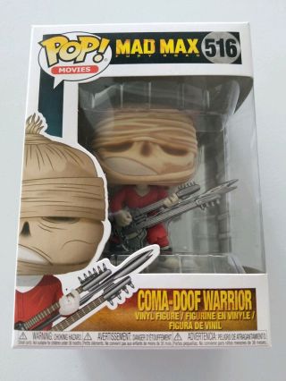 Funko Pop Movies Mad Max Fury Road Coma - Doof Warrior 516