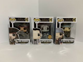 Funko Pop Pirates Of The Caribbean: Dead Men Tell No Tales With Chase