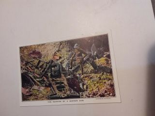 Vintage Postcard - The Remains Of A German Gun.  Canadian Official Series