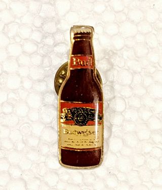Budweiser Bottle Enamel Lapel Pin Pinback Vintage Combine