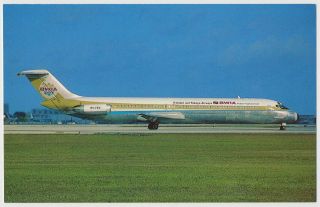 Bwia International Airways - Mcdonnell Douglas Dc - 9 - 51 Jet Airliner