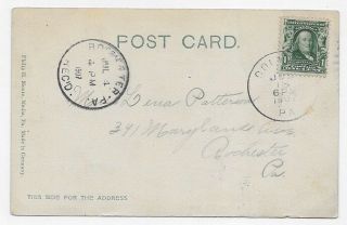 1907 DARBY PENNSYLVANIA Oldest House In Darby Over 200 Yrs Old Post Card 2566 2