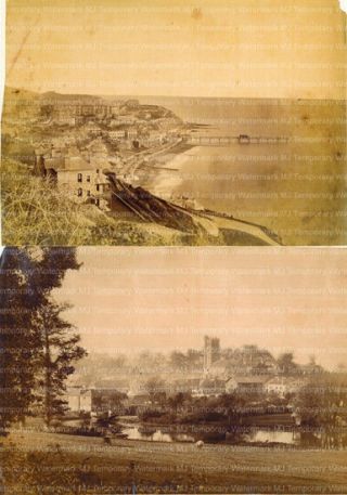 Photos: Ventnor Esplanade & Carisbrooke,  Nr Newport,  Isle Of Wight,  C.  1880