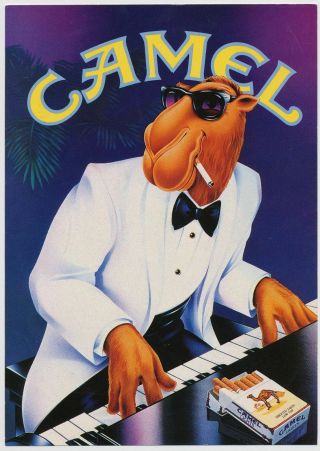 Camel Joe - Performing Nightly At The Oasis - Piano - Camel Cigarettes