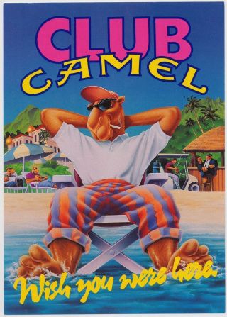 Camel Joe - Club Camel,  Where Your Wish Is Our Command - Camel Cigarettes