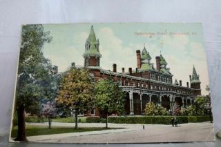 Georgia Ga Oglethorpe Hotel Brunswick Postcard Old Vintage Card View Standard Pc