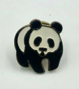 Vintage Pandas World Wildlife Fund Wwf Pin Badge