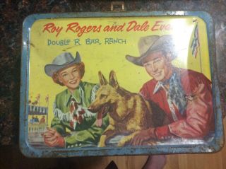 Roy Rogers And Dale Evans Double R Bar Ranch Lunch Box