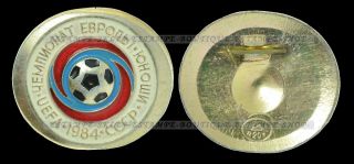 Football Russian Sport Badge UEFA European Championship 1984 USSR (268) 2