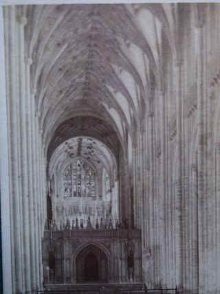 Civil War Era CDV Album Filler Winchester Cathedral 3