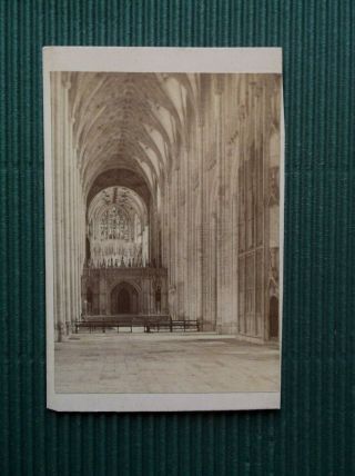 Civil War Era CDV Album Filler Winchester Cathedral 5